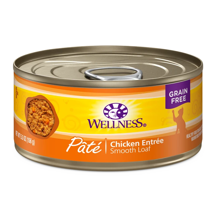 Wellness Comida Húmeda para Gatos Complete Health Paté Pollo entrante