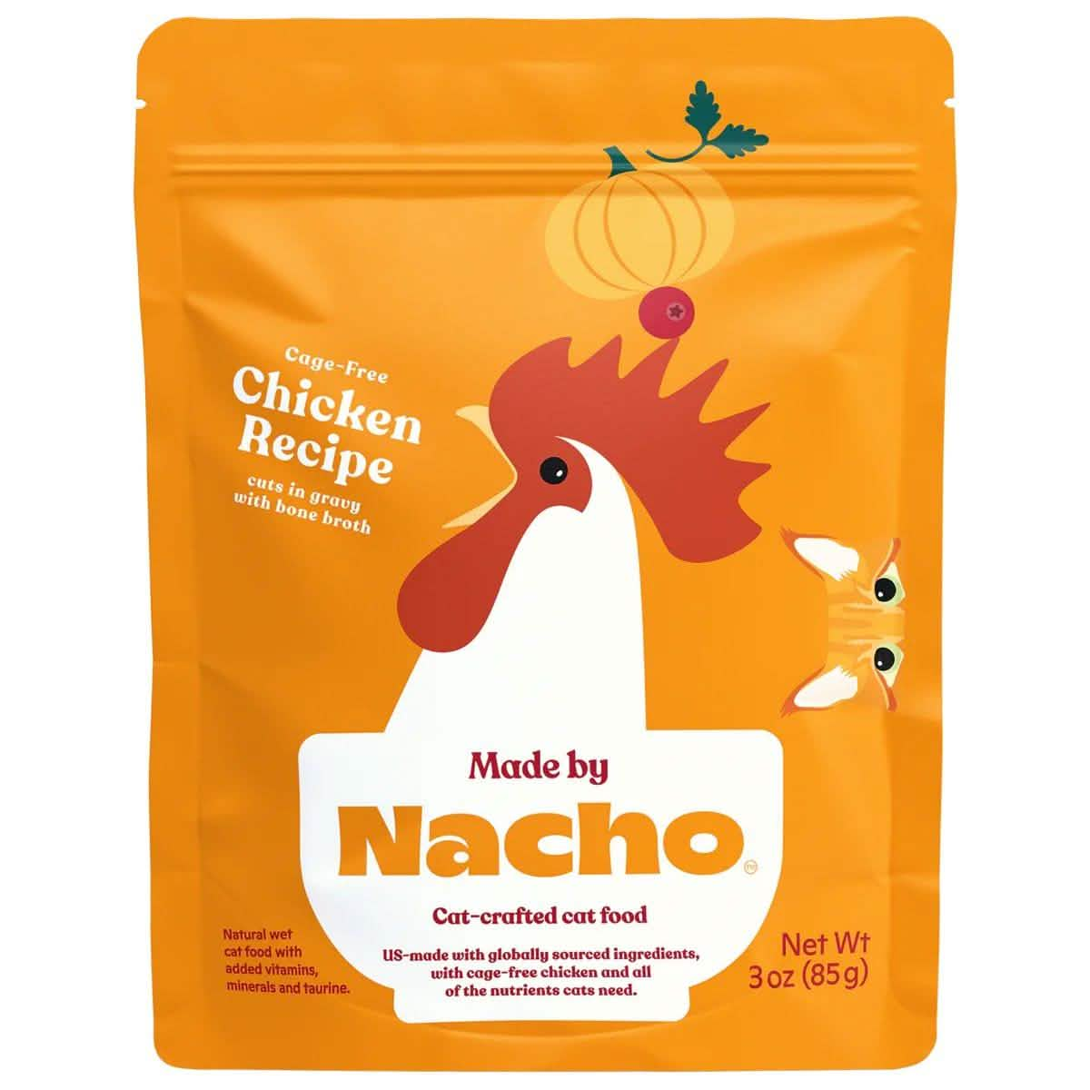 Made by Nacho Wet Cat Food Chicken Cuts in Gravy Recipe