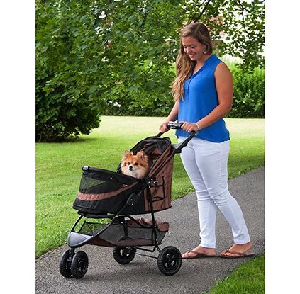 Pet Gear No-Zip Special Edition 3 Wheel Pet Stroller