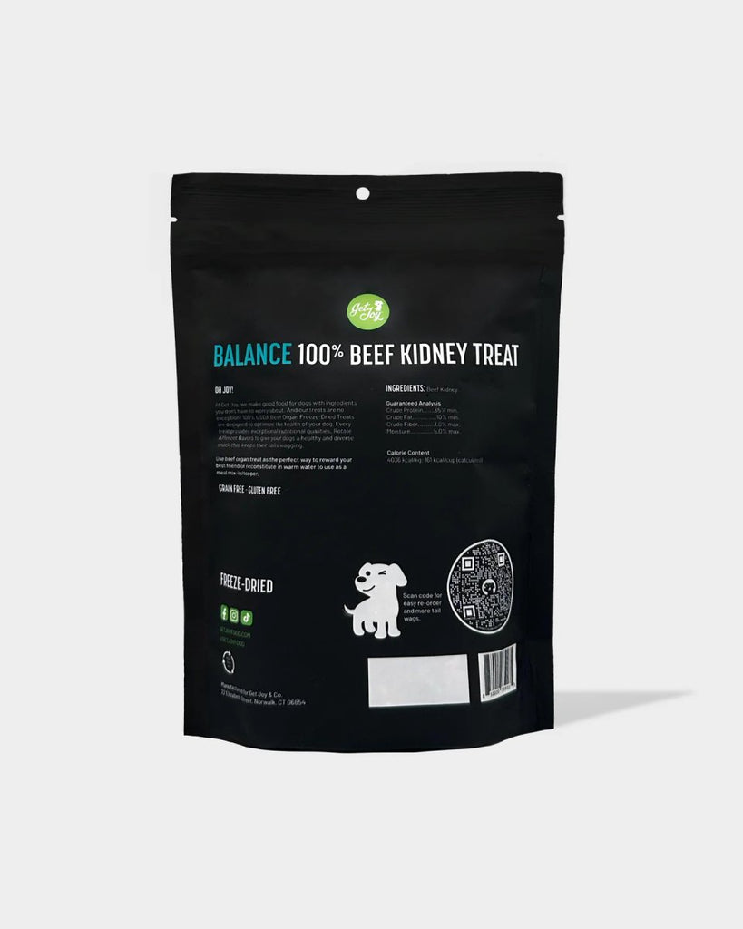 Get Joy Dog Treat Freeze-Dried Balance Beef Kidney