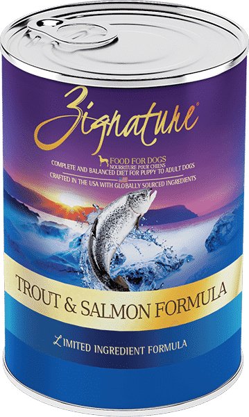 Zignature Wet Dog Food Limited Ingredient Trout & Salmon Formula