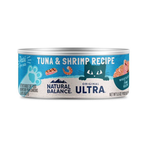 Natural Balance Wet Cat Food Orginal Ultra Tuna &amp; Shrimp Formula Pat&eacute;