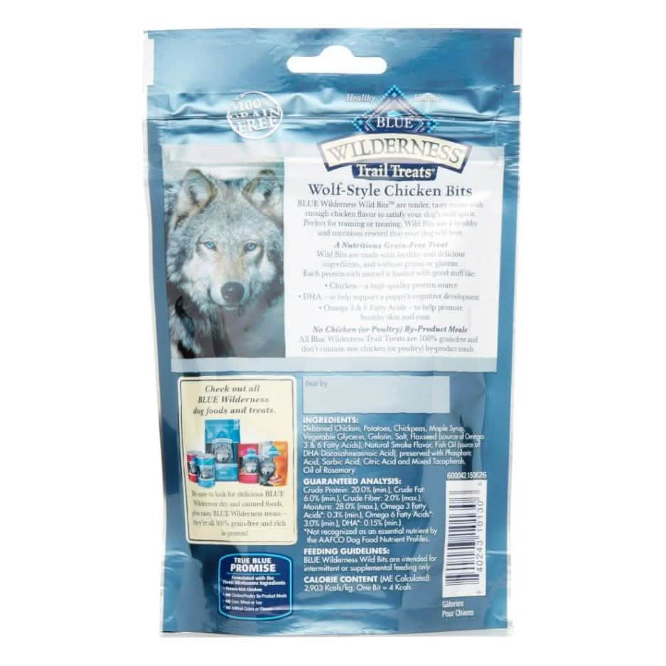 Blue Buffalo Dog Treat Wilderness Wild Bits Chicken Recipe