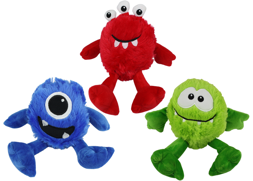 Multipet Dog Toy Monsters - Assorted