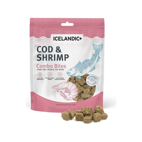 Icelandic Dog Treat Cod & Shrimp Combo Bites