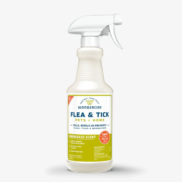 Wondercide Flea & Tick Spray for Pets & Home - Lemongrass Scent