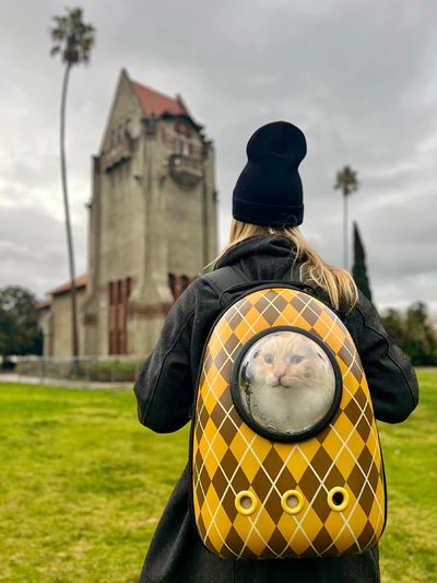 Travel Cat x Argylle Replica Cat Backpack