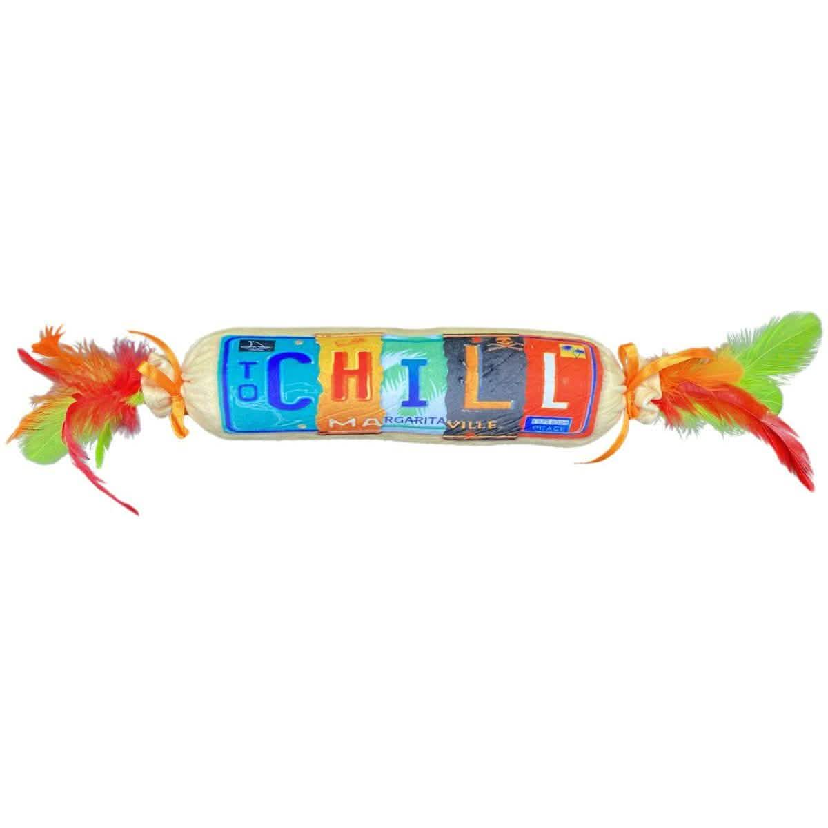 Multipet Catnip Cat Toy Margaritaville License to Chill Cat Kicker