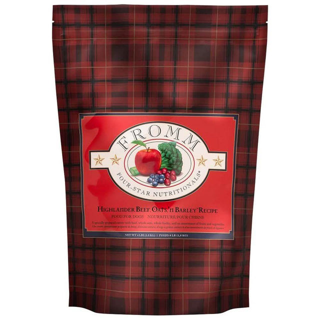 Fromm Dry Dog Food Four-Star Highlander Beef, Oats, 'N Barley Recipe