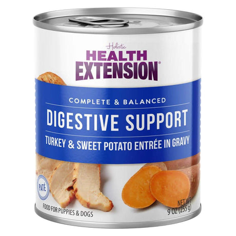 Health Extension Wet Dog Food Digestive Support Turkey & Sweet Potato Entrée in Gravy