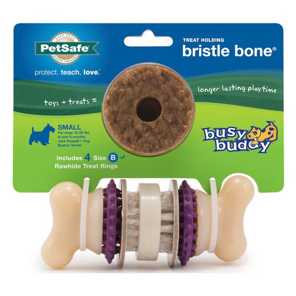 PetSafe Dog Toy Busy Buddy Bristle Bone