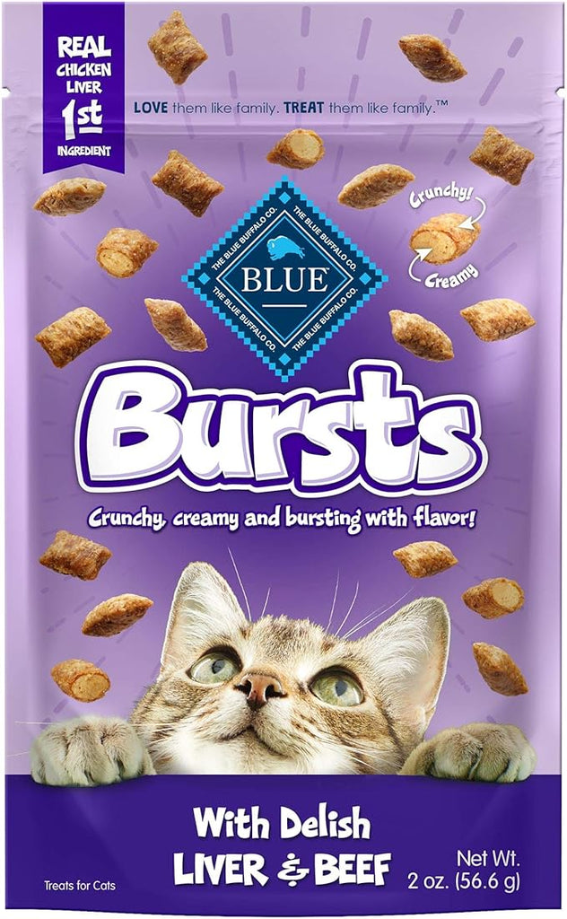 Blue Buffalo Cat Treat Bursts with Delish Liver & Beef