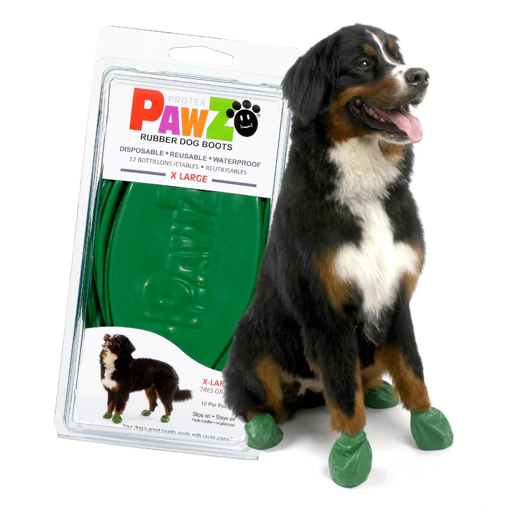 PawZ Rubber Dog Boots - X-Large