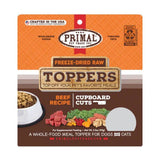 Primal Canine Freeze Dried Raw Toppers Beef