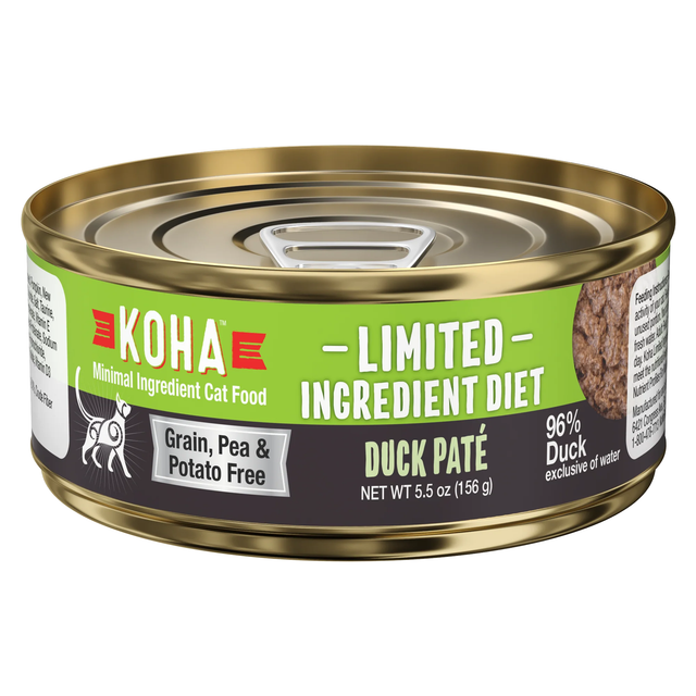 Koha Wet Cat Food Limited Ingredient Diet Duck Pate