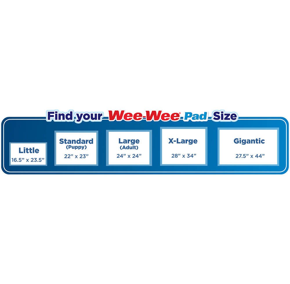 Four Paws Wee-Wee Superior Perfomance Pads 22" x 23" (Standard Size)