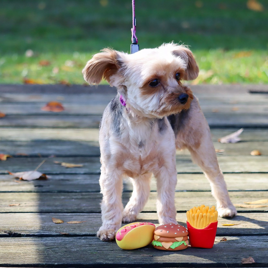 Li'l Pals by Coastal Dog Toy Latex Food Set