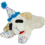 Multipet Dog Toy Lamb Chop® with Birthday Hat