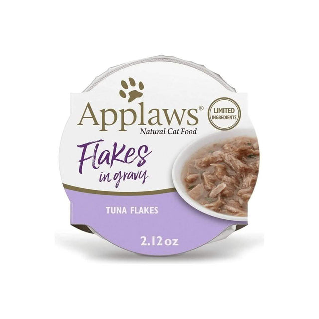 Applaws Wet Cat Food Tuna Fillet Flakes Recipe in Gravy