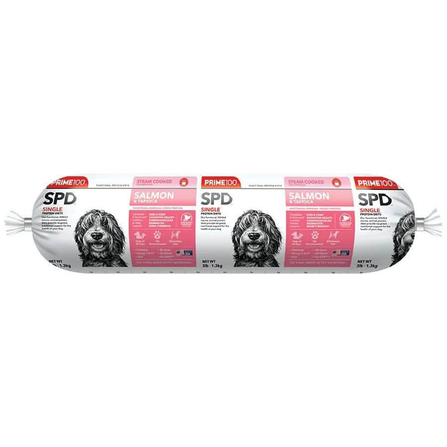 Prime100 Cooked Refrigerated Dog Food SPD Salmon & Tapioca