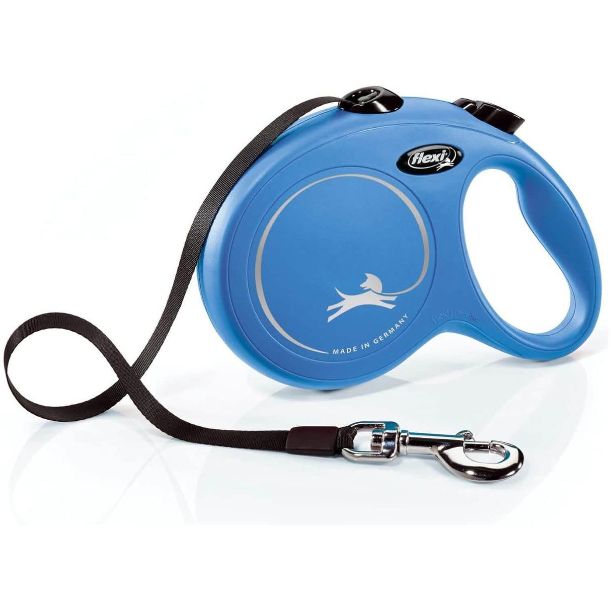 Flexi New Classic Retractable Tape Leash - Blue