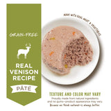 Instinct Wet Cat Food Original Pate 95% Real Venison Recipe