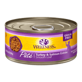 Wellness Wet Cat Food Complete Health Paté Turkey & Salmon Entrée