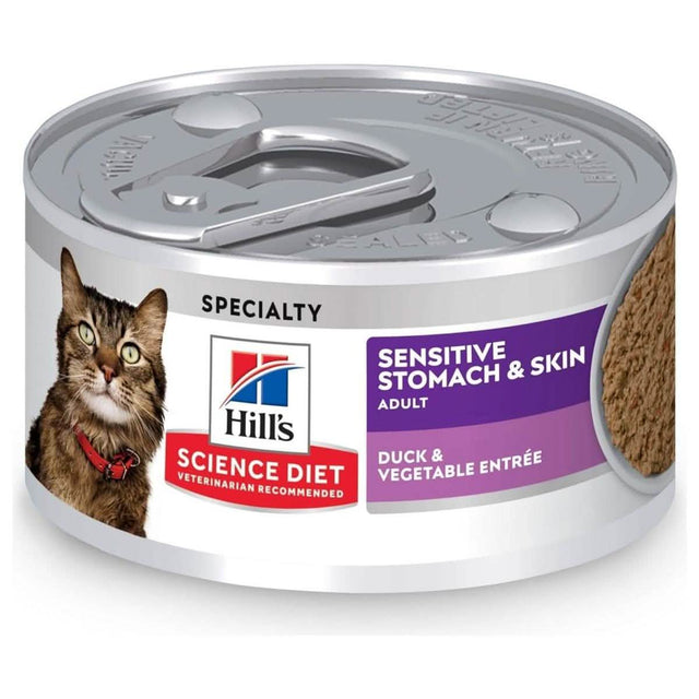 Hill's Science Diet Sensitive Stomach & Skin Adult Duck & Vegetable Entrée