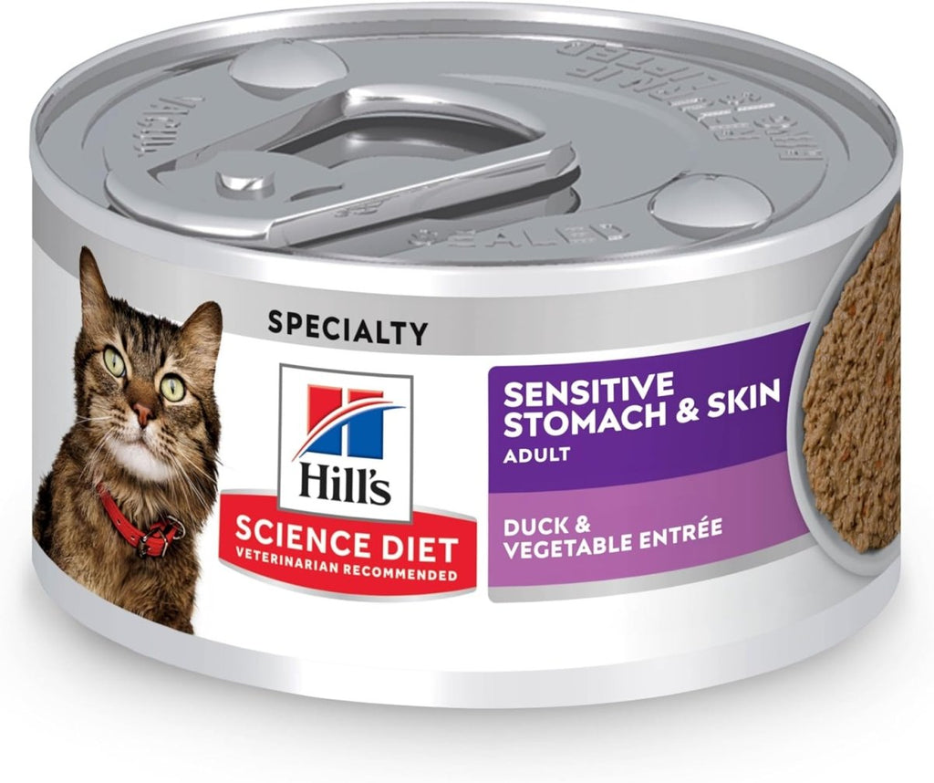 Hill's Science Diet Sensitive Stomach & Skin Adult Duck & Vegetable Entrée