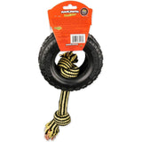 Mammoth Dog Toy TireBiter II with Rope