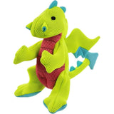 GoDog Dog Toy Double Chew Guard Dragon