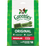 Greenies Dog Treat Original Dental Treats Regular 12 count