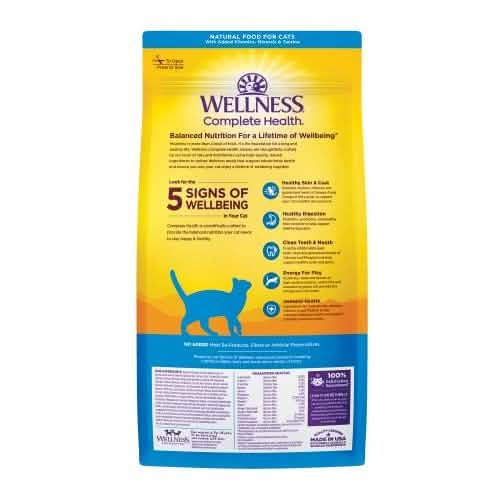 Wellness Dry Cat Food Complete Health Wholesome Grains Chicken Recipe