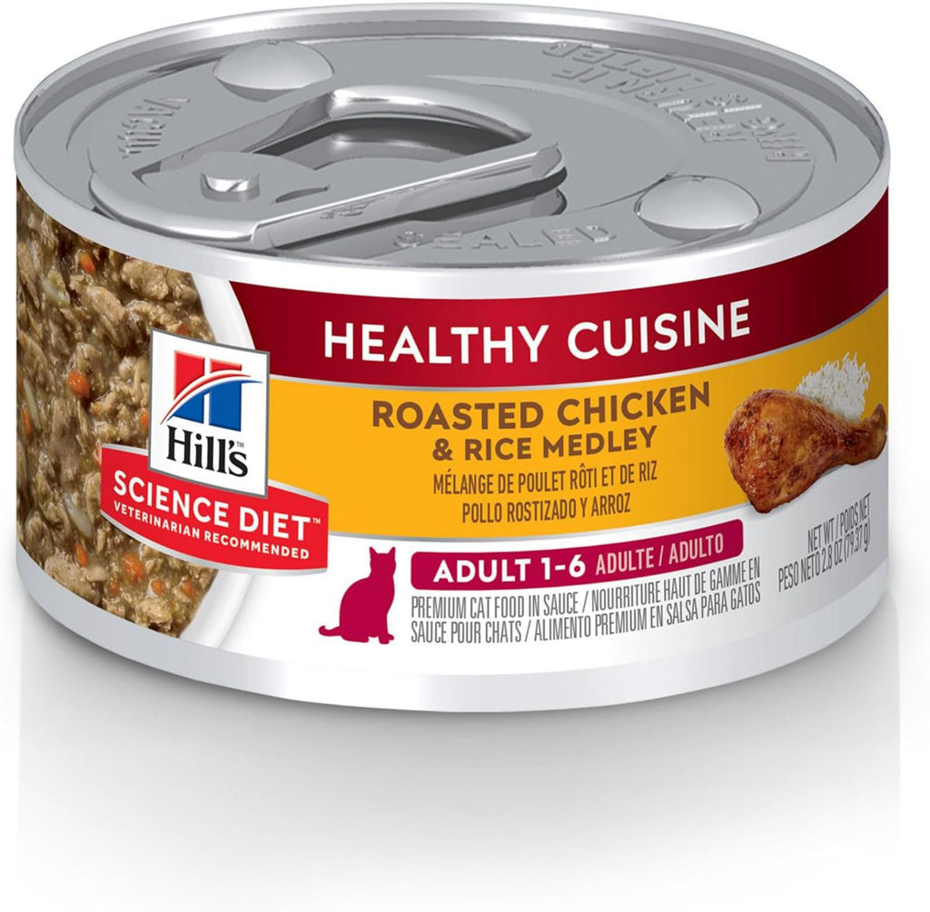 Hill's Science Diet Healthy Cuisine Adult 1-6 Roasted Chicken & Rice Medley