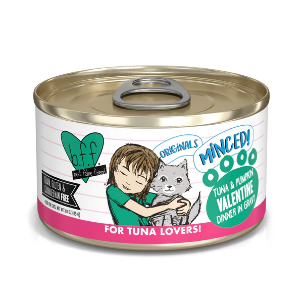 Weruva Wet Cat Food Pouch BFF Valentine Tuna & Pumpkin Dinner in Gravy