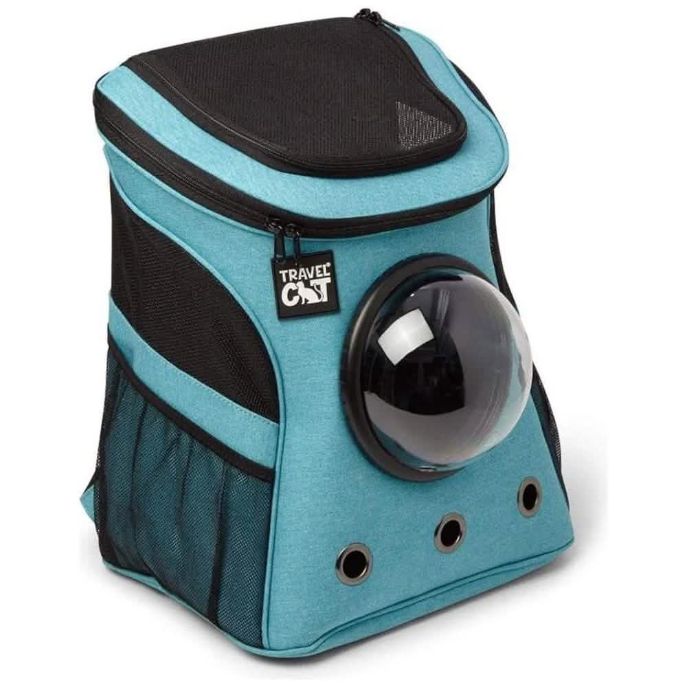 backpacks for cats to travel Cat Backpack The Fat Cat - For Larger Cats Aqua