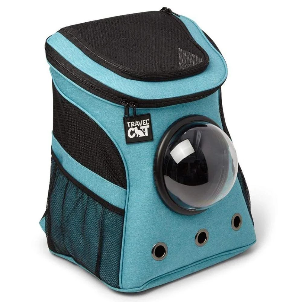 Travel Cat The Fat Cat Backpack - Aqua