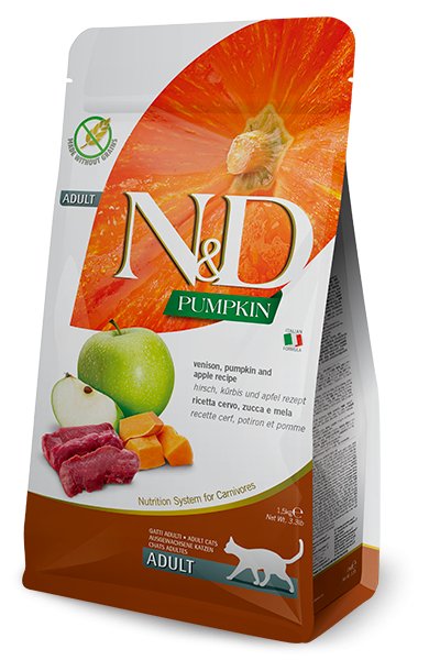 Farmina Dry Cat Food N&amp;D Pumpkin Venison &amp; Apple