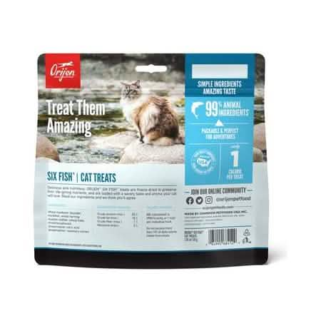 Orijen Cat Treat Freeze-Dried Six Fish