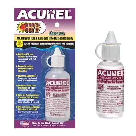 Acurel Water Treatment, KnockOut IP - All Natural ICH & Parasite Infestation Remedy