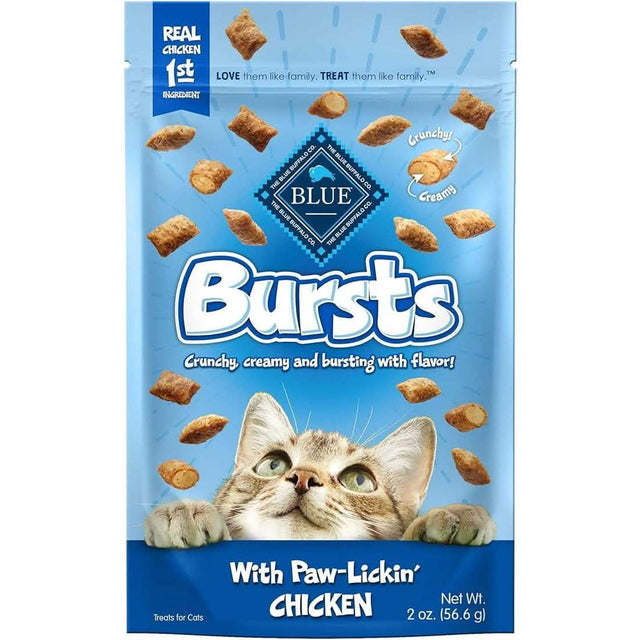 Blue Buffalo Cat Treat Bursts with Paw-Lickin' Chicken