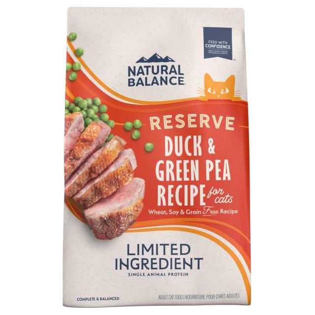 Natural Balance Dry Cat Food Limited Ingredient Duck & Green Pea Recipe