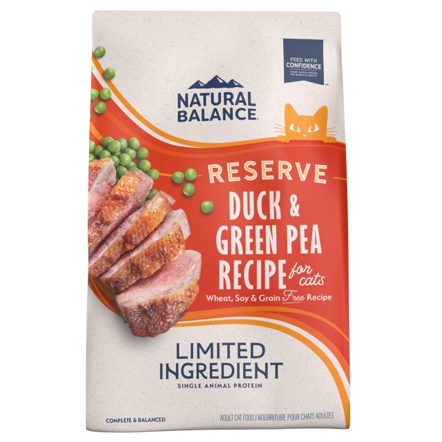 Natural Balance Dry Cat Food Limited Ingredient Duck & Green Pea Recipe