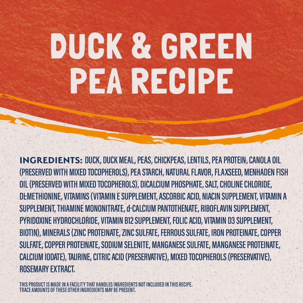 Natural Balance Dry Cat Food Limited Ingredient Duck & Green Pea Recipe