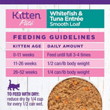 Wellness Wet Cat Food Complete Health Paté Kitten Whitefish & Tuna Entrée