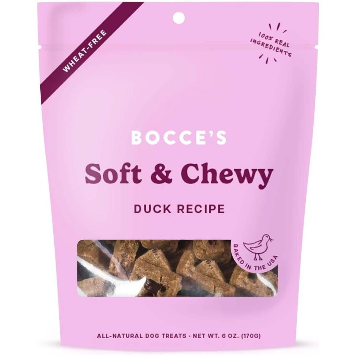 Bocce's Dog Treat Soft & Chewy Duck Recipe