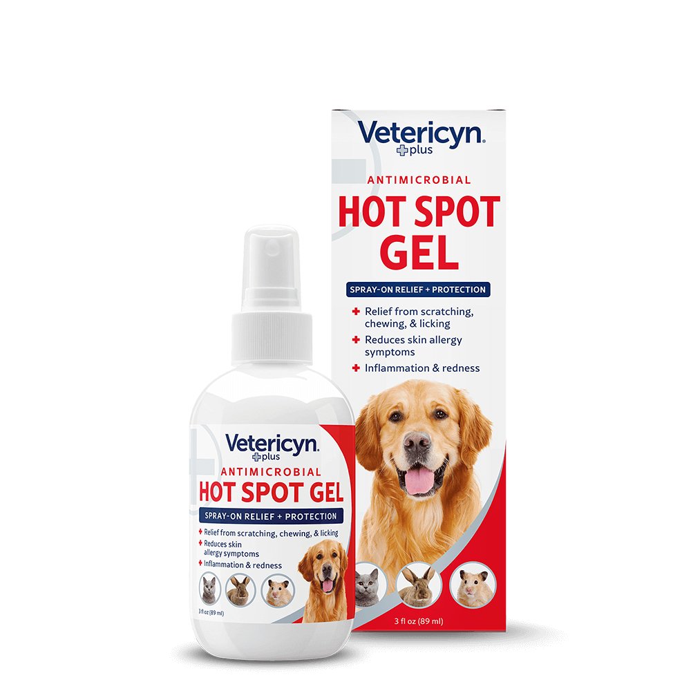 Vetericyn Plus Antimicrobial Hot Spot Gel for Pets