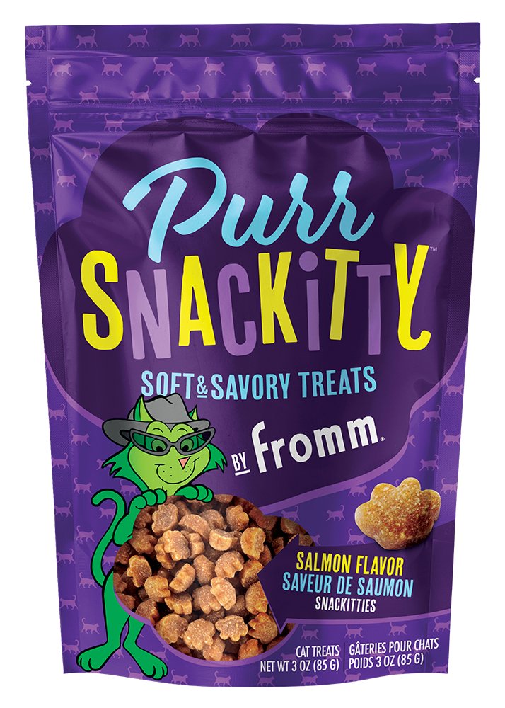 Fromm Cat Treat PurrSnackitty Soft &amp; Savory Salmon Flavor