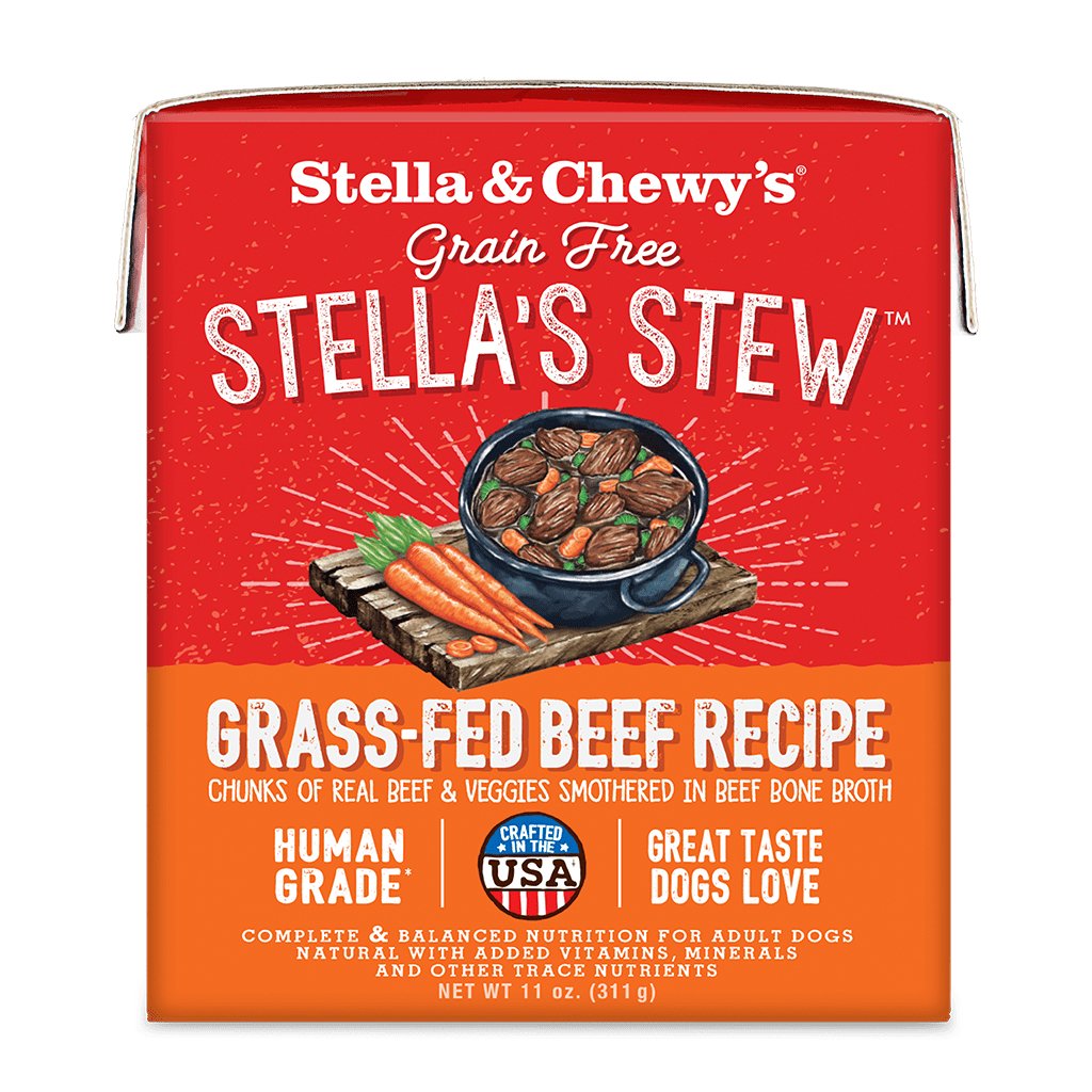 Stella & Chewy's Wet Dog Food Stella's Stew Grass Fed Beef Recipe