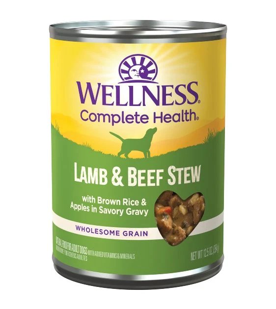 Wellness Wet Dog Food Complete Health Lamb & Beef Stew